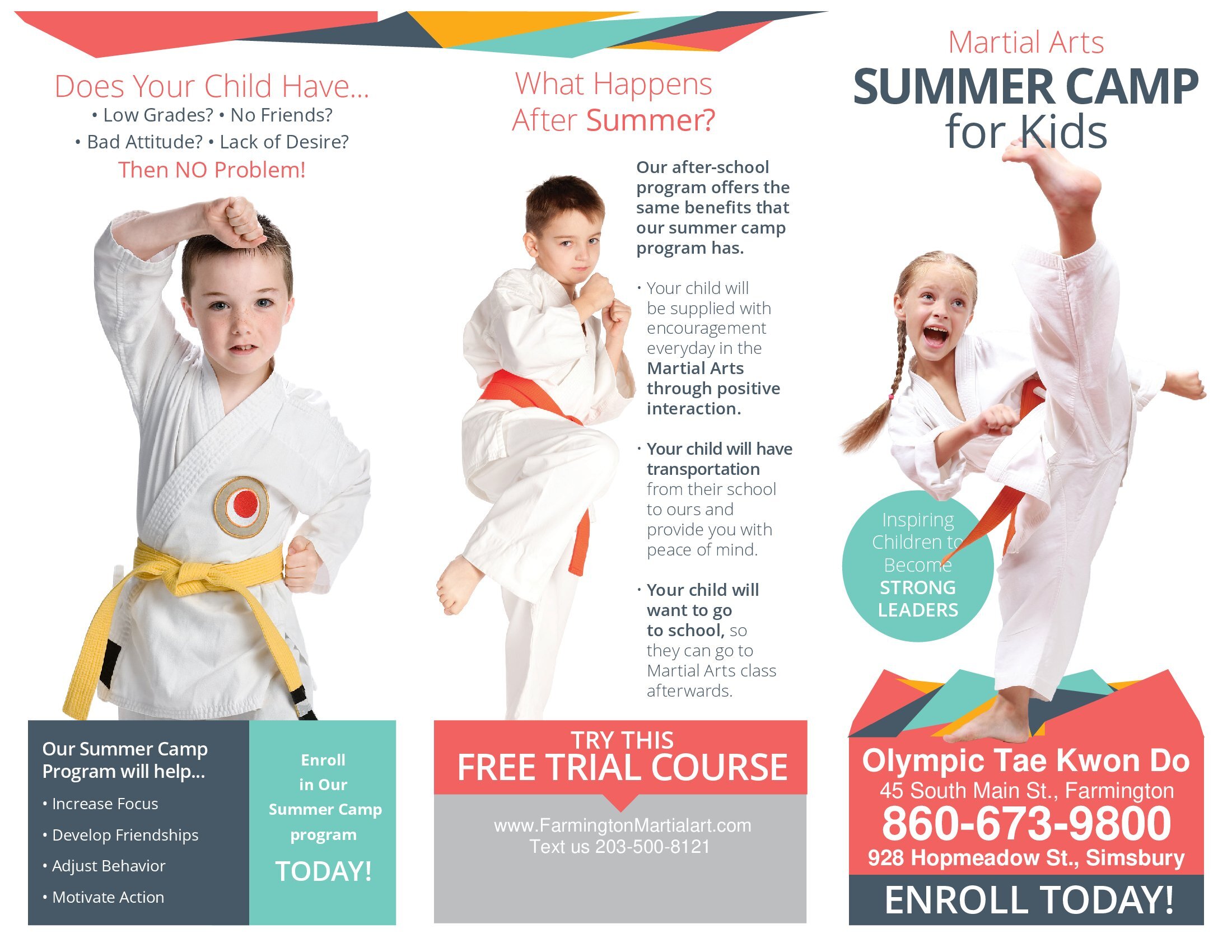 Summer Camp Martial Arts Summer Camp in FARMINGTON & SIMSBURY CT